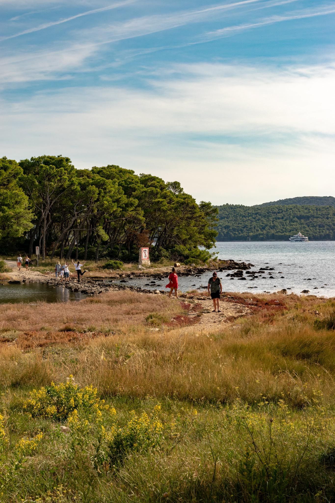 Landscape photography of Kanal sv. Ante - Croatian coastal channel and waterway
